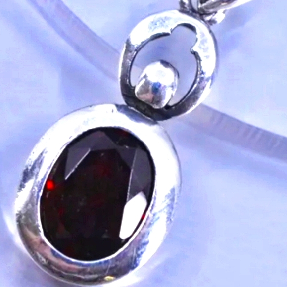 Garnet Earrings - Picture 3 of 3